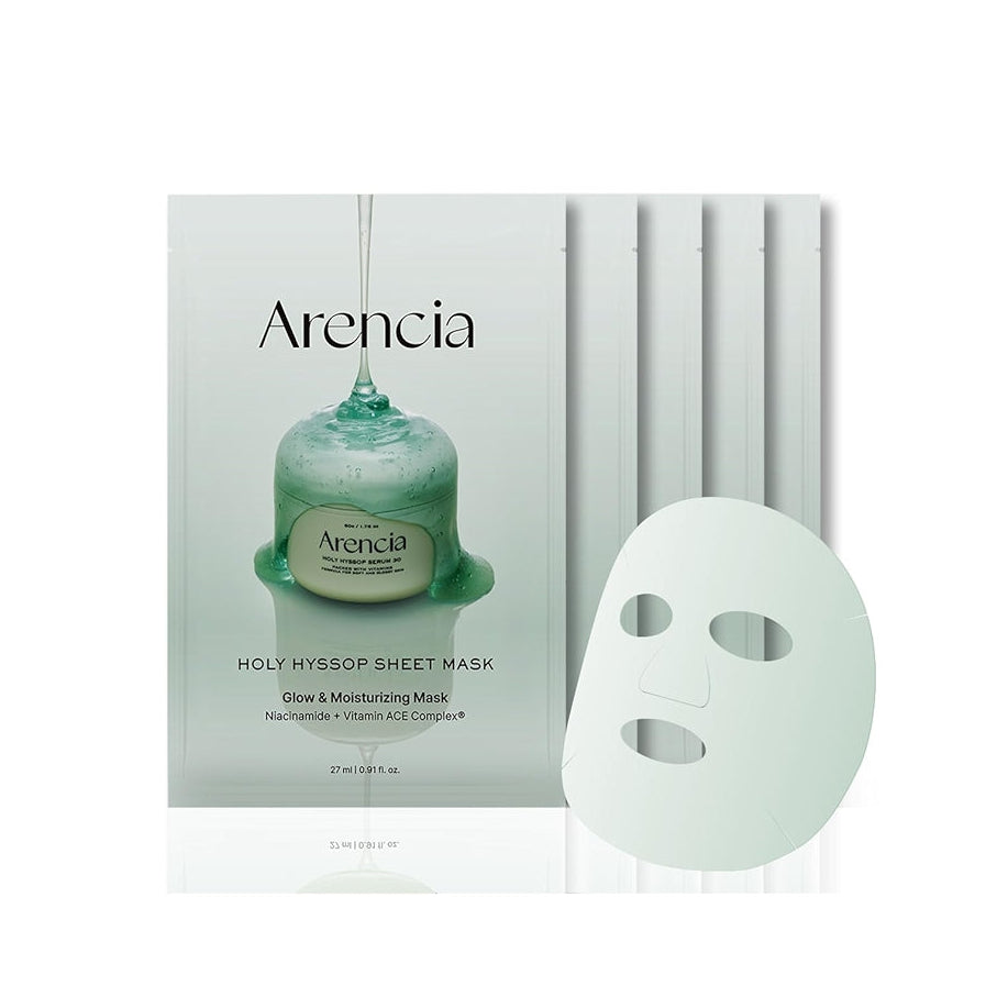 ARENCIA Holy Hyssop Sheet Mask 1pcs