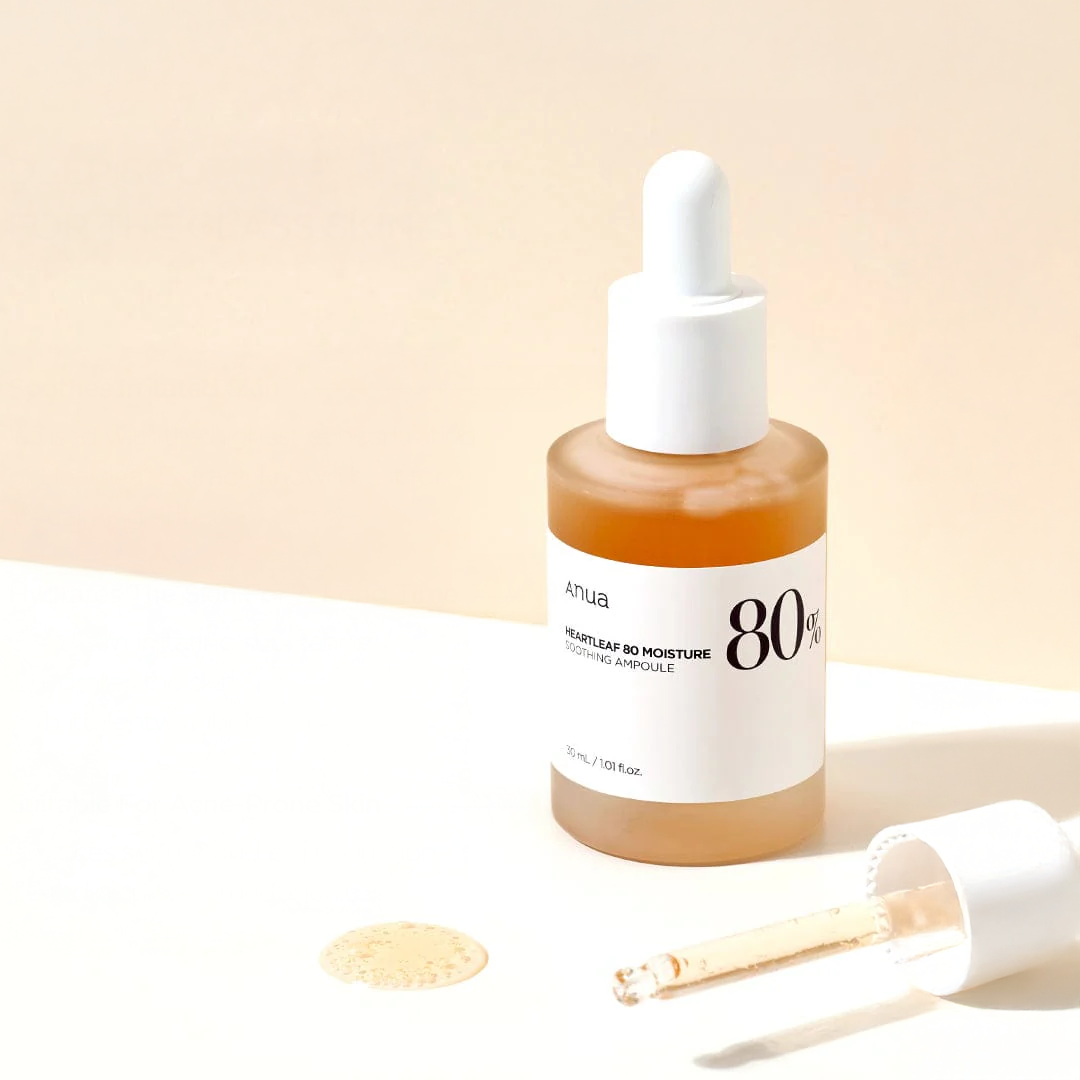 ANUA Heartleaf 80% Soothing Ampoule 30ml