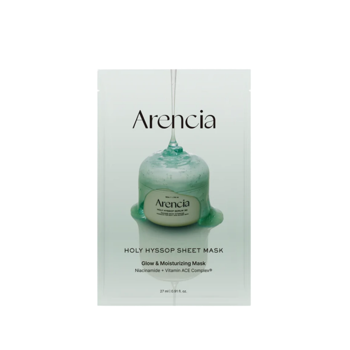 ARENCIA Holy Hyssop Sheet Mask 1pcs