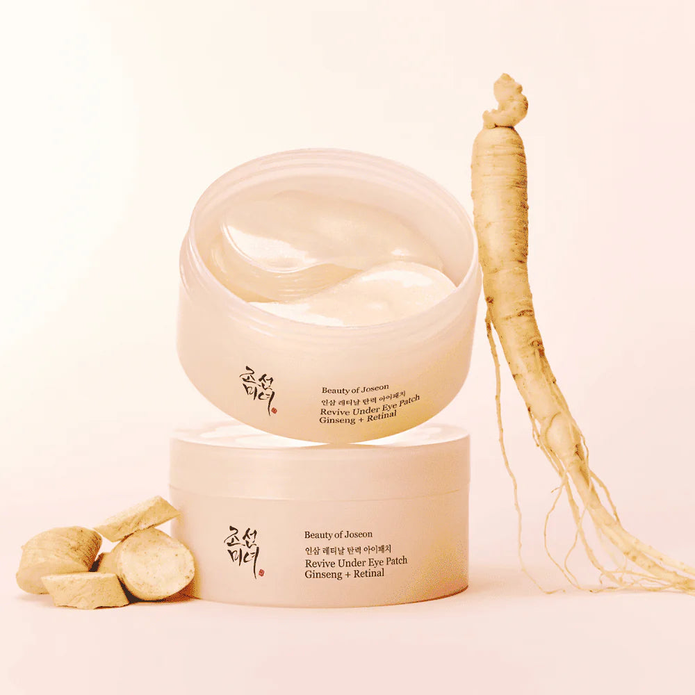 BEAUTY OF JOSEON Revive Under Eye Patch: Ginseng + Retinal 60Patches