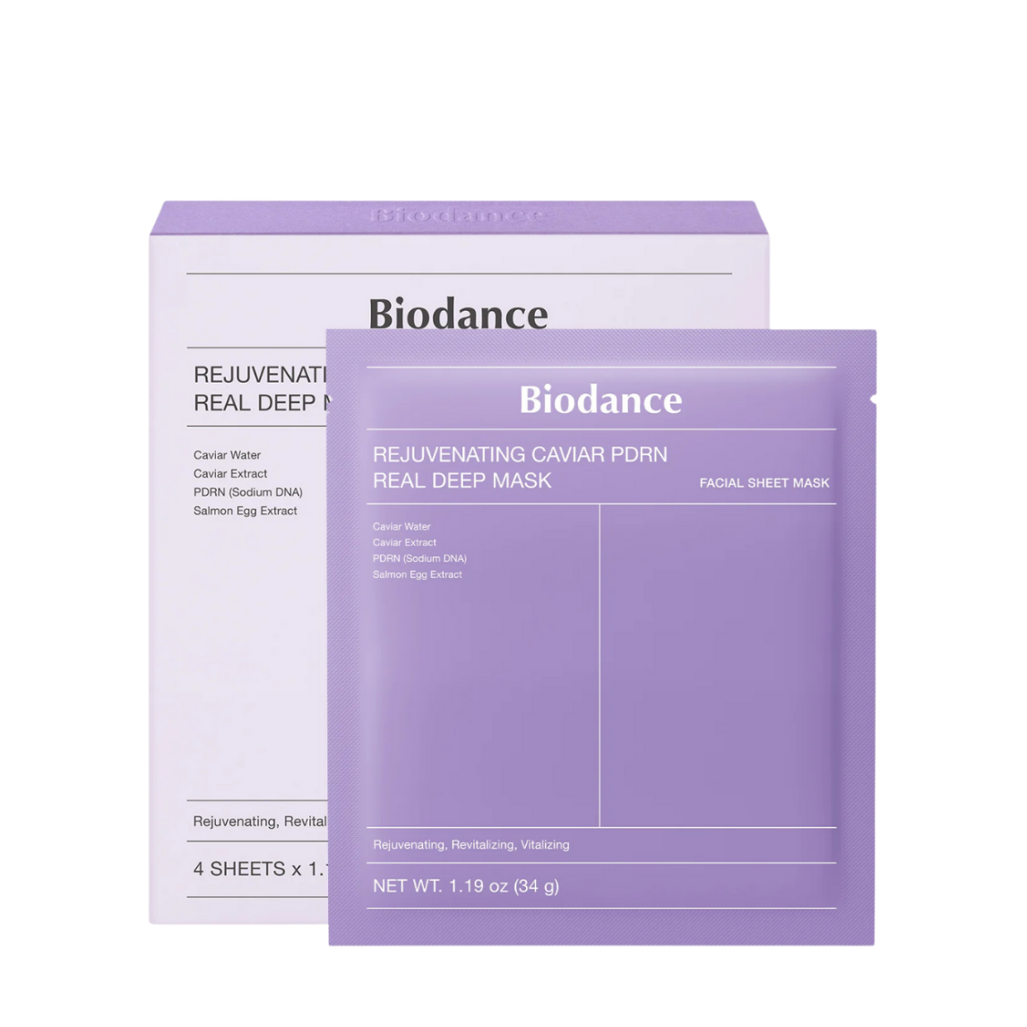 BIODANCE Rejuvenating Caviar PDRN Real Deep Mask (1pcs)