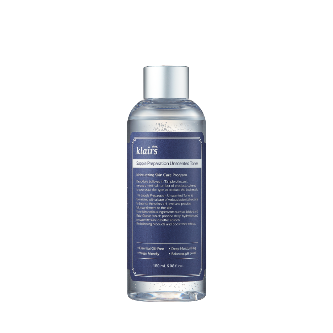 DEAR, KLAIRS Supple Preparation Unscented Toner 180ml