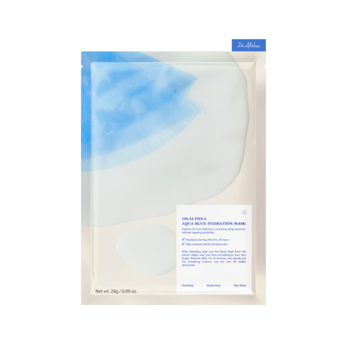 Dr. Althea Aqua Blue Hydration Mask – 1pcs