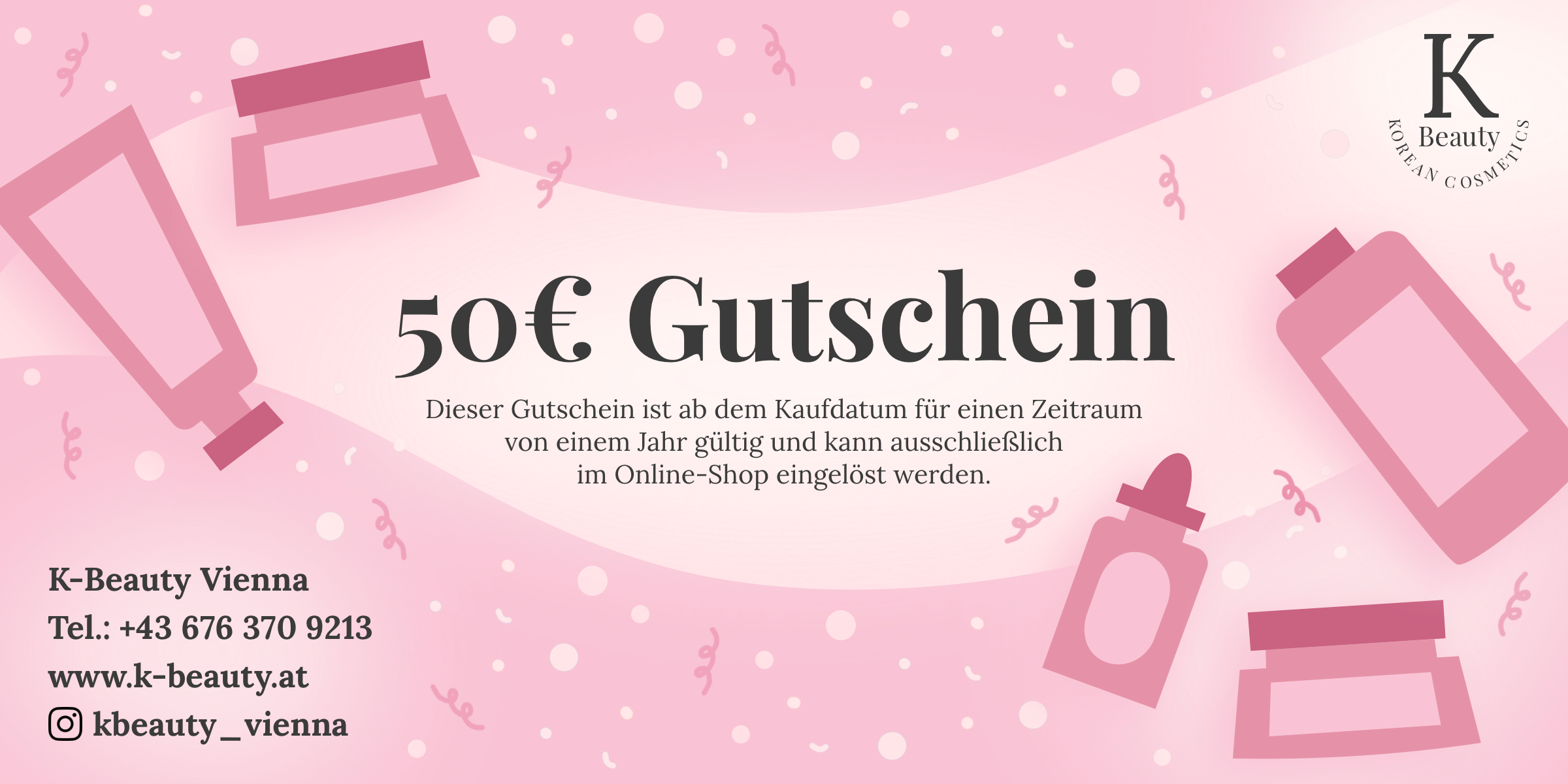 K-Beauty Vienna-Geschenkgutschein