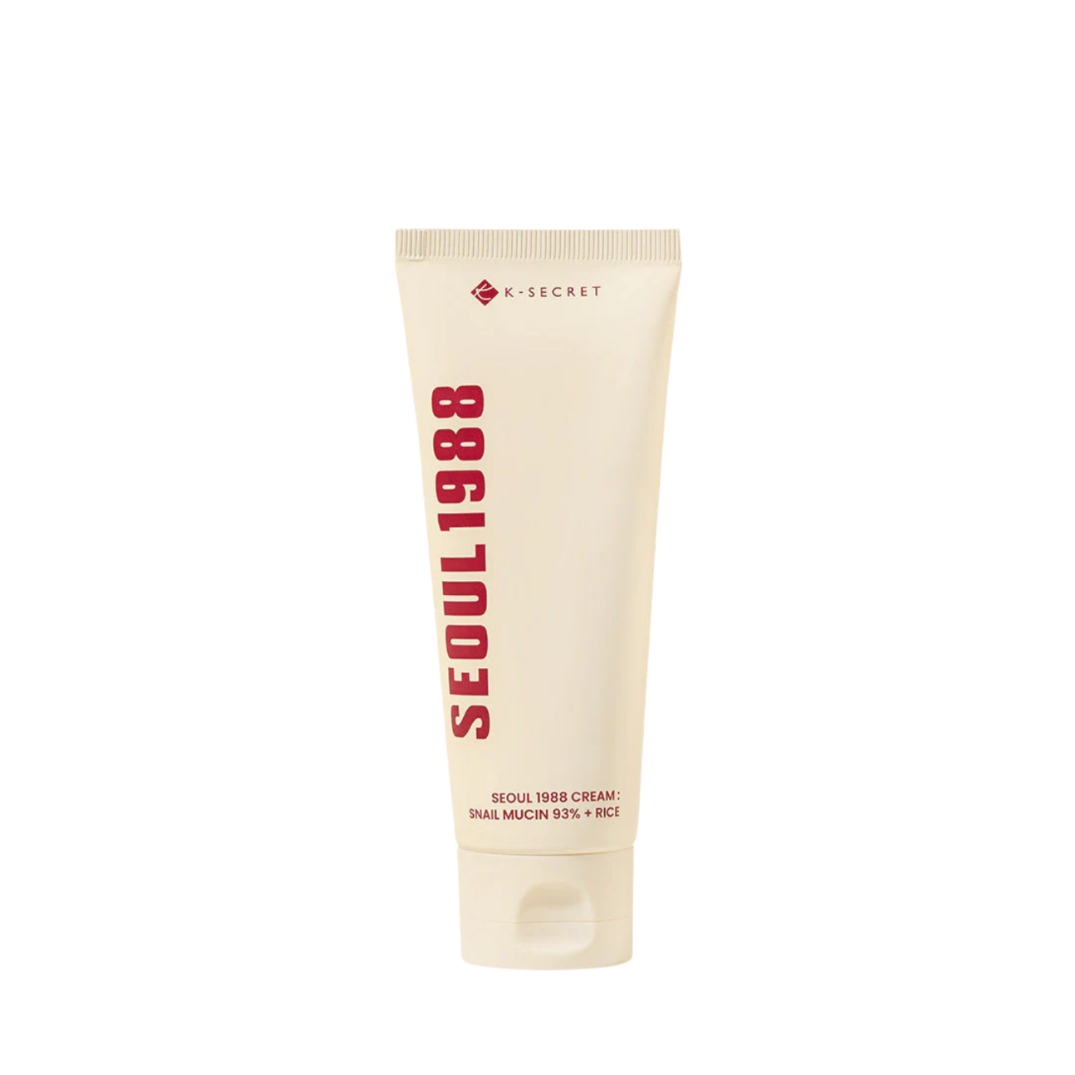 KSecret Seoul 1988 Cream: Snail Mucin 93% + Rice 100ml