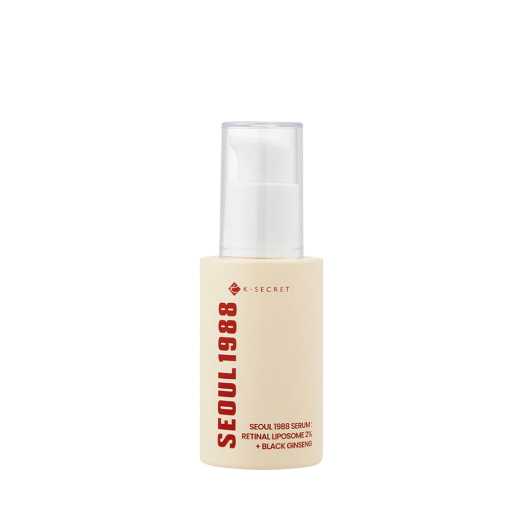 KSecret Seoul 1988 Serum: Retinal Liposome 2% + Black Ginseng 30ml