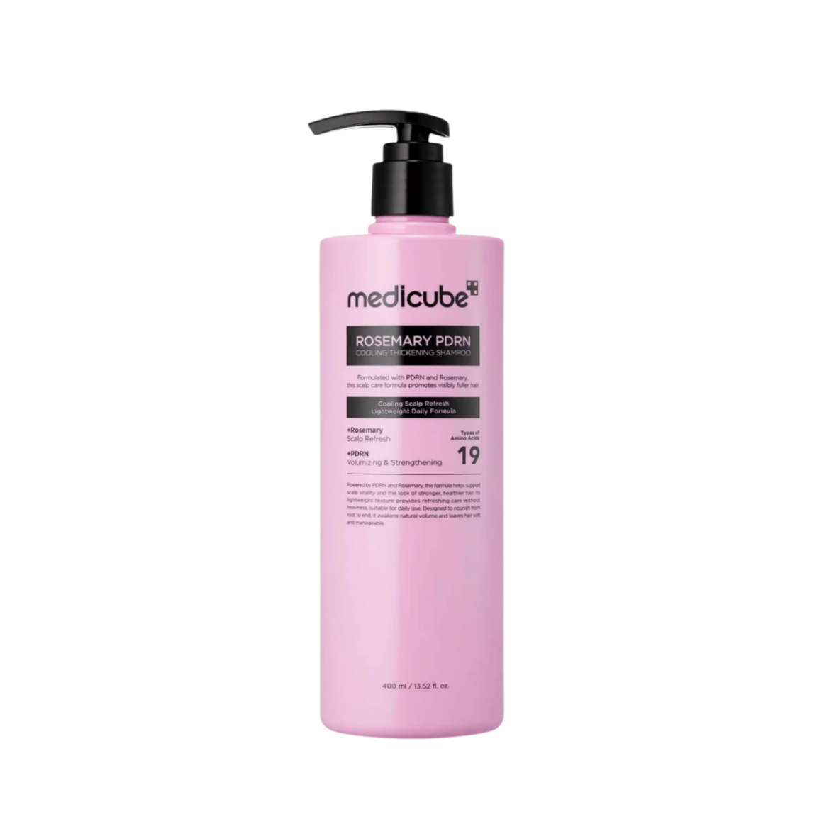 MEDICUBE Rosemary PDRN Cooling Thickening Shampoo 400ml