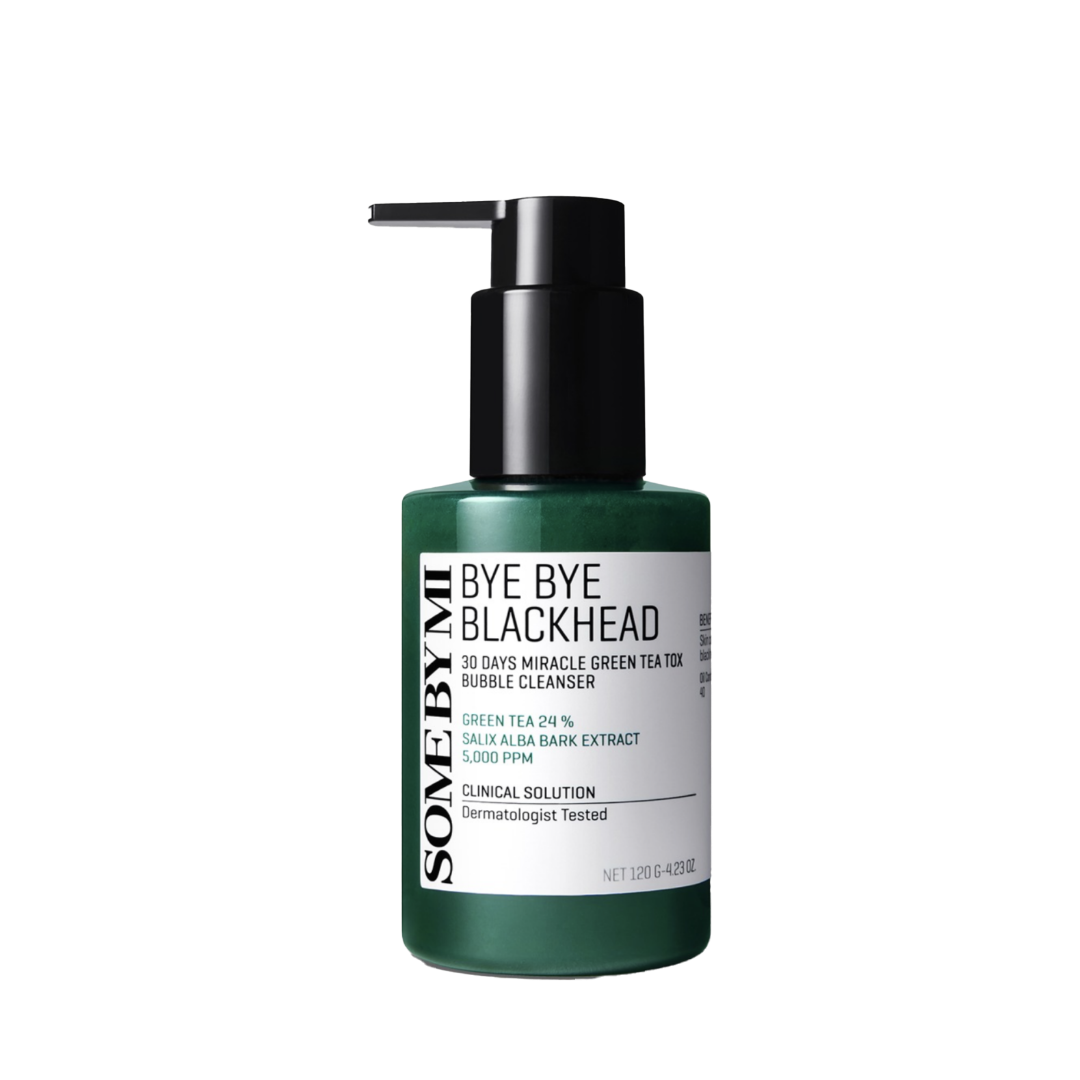 SOMEBYMI Bye Bye Blackhead Miracle Green Tea Tox Bubble Cleanser 120g