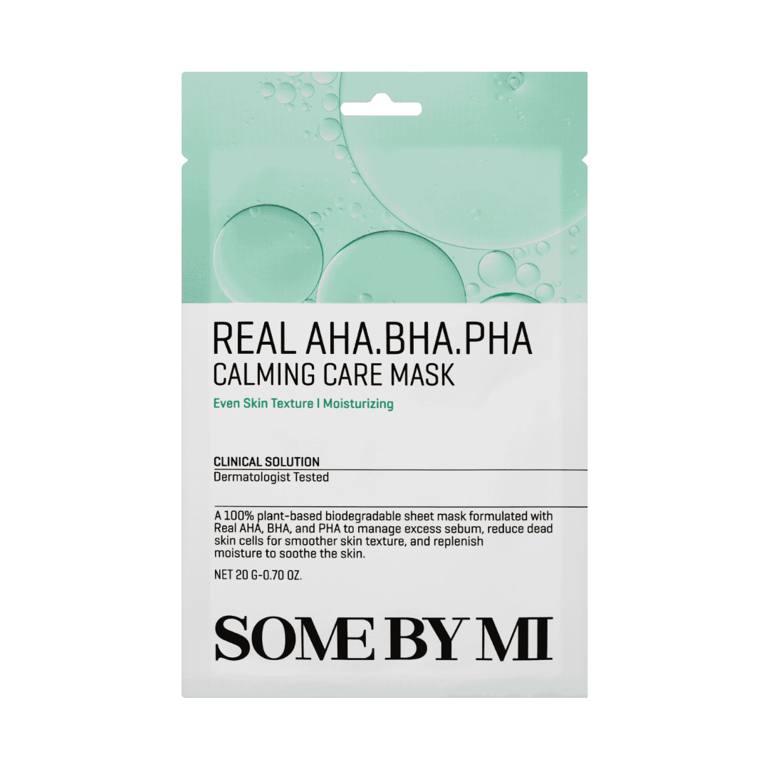 SOMEBYMI Real AHA-BHA-PHA Calming Care Mask 1pcs