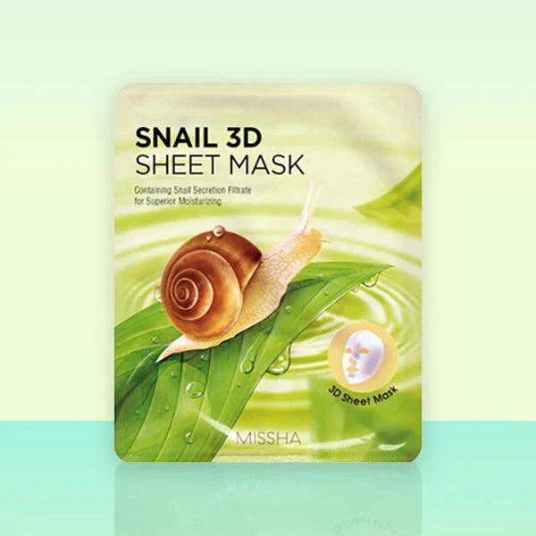 MISSHA Snail 3D Sheet Mask